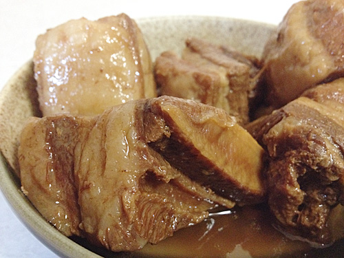 豚の角煮　アップ