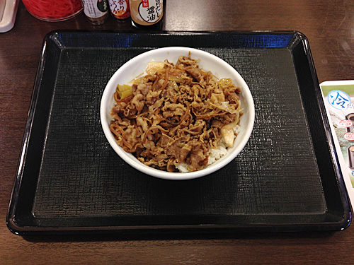 なか卯　和風牛丼