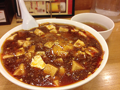大阪王将　ふわとろ麻婆天津飯　アップ