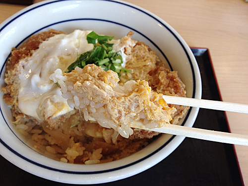 カツ丼のごはん