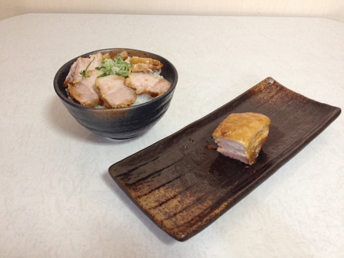 豚の角煮と角煮丼