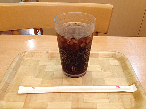 モスバーガー　ペプシコーラ