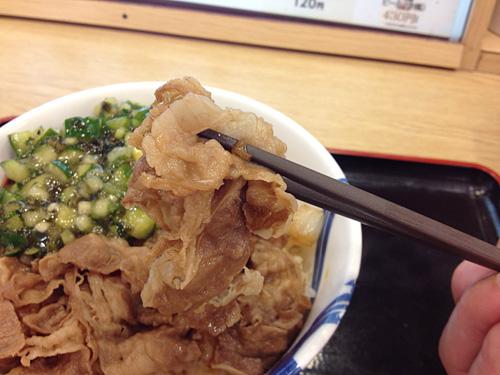 山形だし牛めし　牛肉