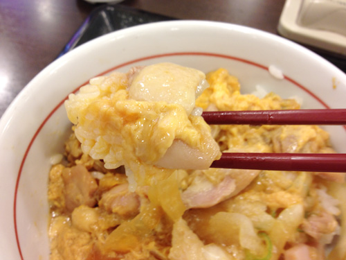 親子丼の具とごはん