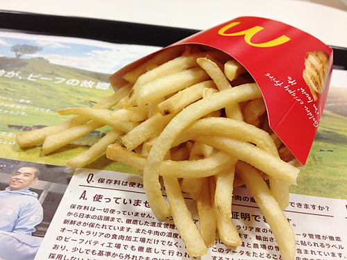 マクドナルド　フライドポテト