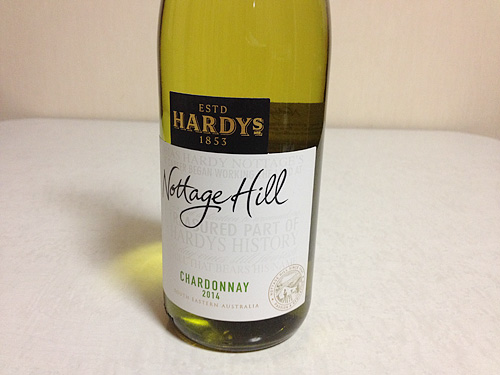 Hardys Nottage Hill Chardonnay 2014　アップ