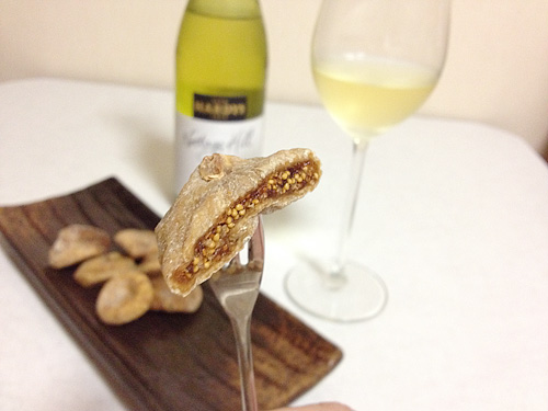 Hardys Nottage Hill Chardonnay 2014と白いちじく