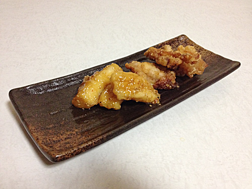いか南蛮＆鶏の唐揚げ