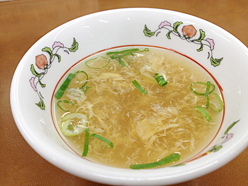 餃子の王将　中華スープ