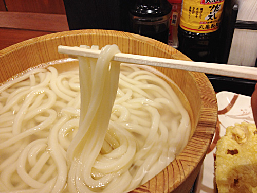 釜あげうどん大盛り
