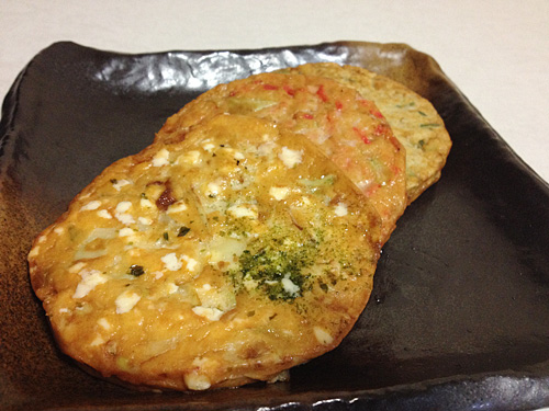 豆腐と魚のお好み焼き　アップ