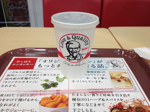 ケンタッキー　コーラ