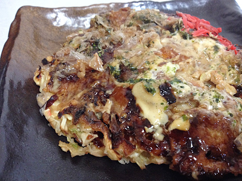 お好み焼きミックス　アップ
