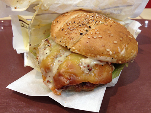 焼きチーズハバーグサンド