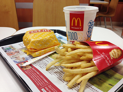 マクドナルド　エグチセット