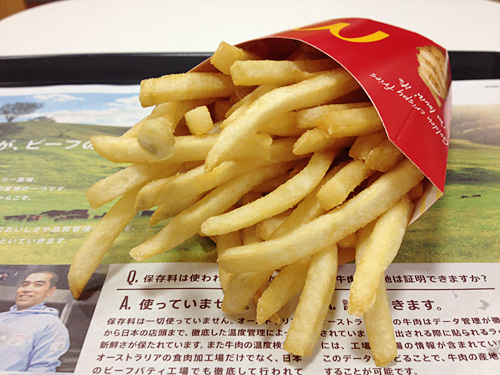 マクドナルド　フライドポテト