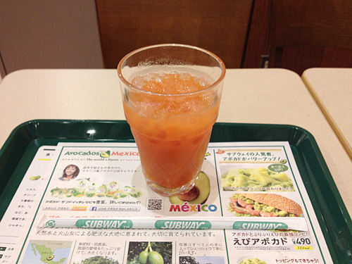 サブウェイ　コーラ