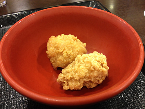 なか卯　唐あげ