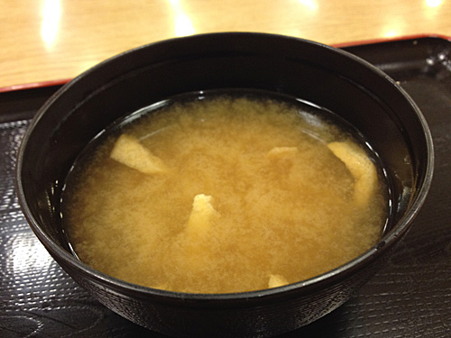 松屋　みそ汁