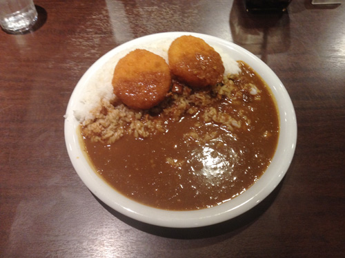 CoCo壱番屋　クリームコロッケカレー