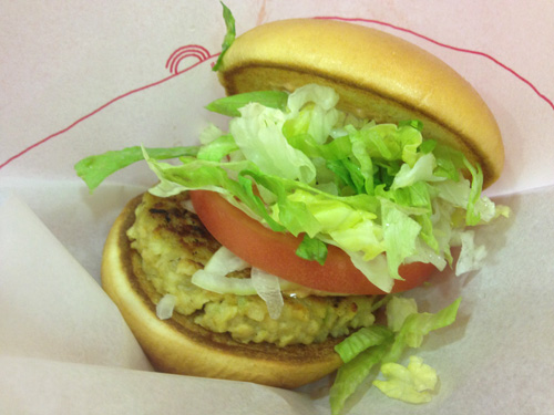 ソイパティ モス野菜バーガーオーロラソース仕立て
