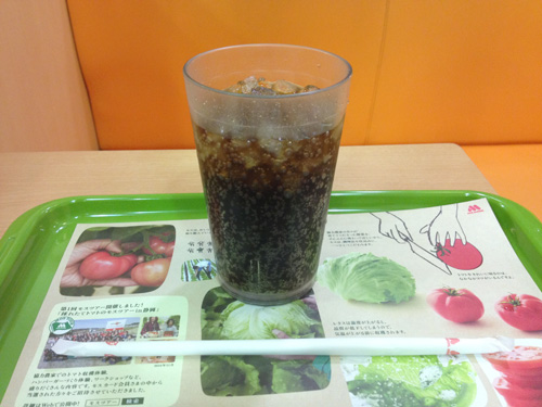 モスバーガー　コーラ