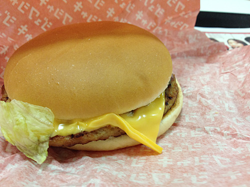 マクドナルド　バーベキューポークバーガー　アップ