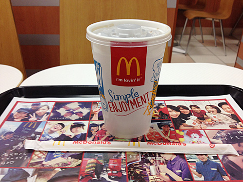 マクドナルド　コーラ