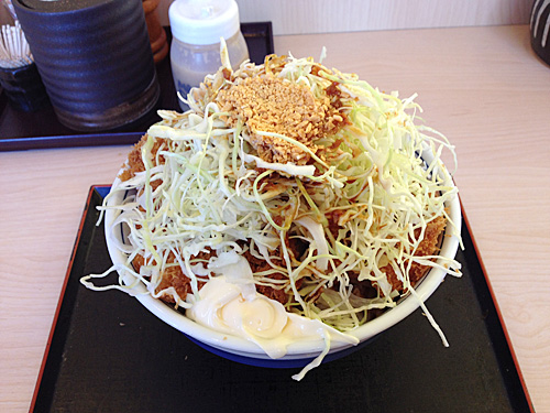 かつや　増し増しやさいのチキンカツ丼
