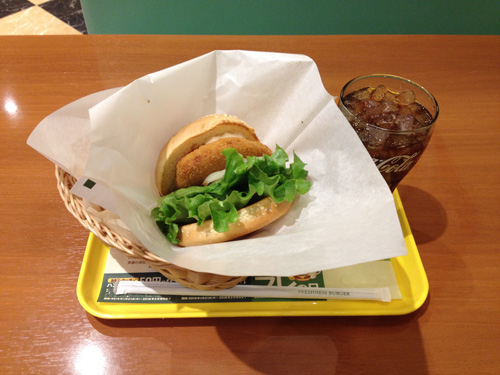 フレッシュネスバーガー　クラブケーキバーガー