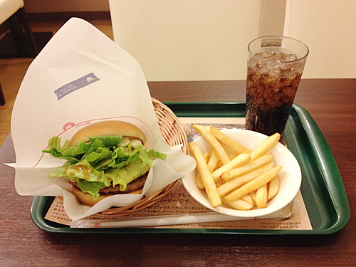 モスバーガー　クリームチーズテリヤキバーガー