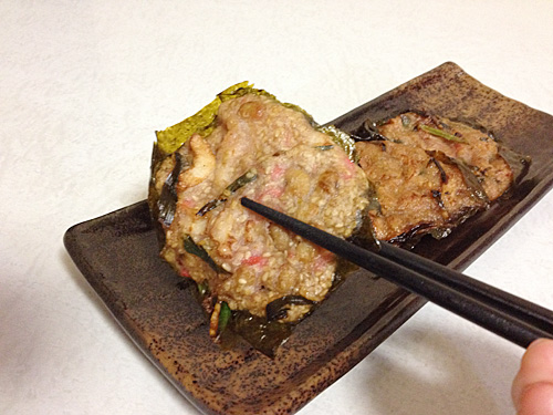 納豆揚げ　ピリ辛