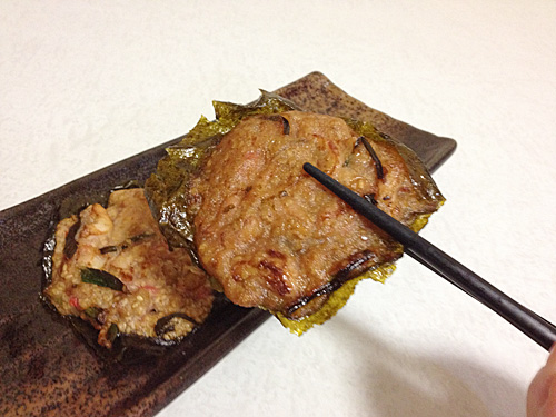 納豆揚げ　カレー