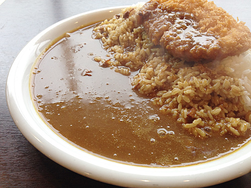 CoCo壱番屋　ロースカツカレー　アップ