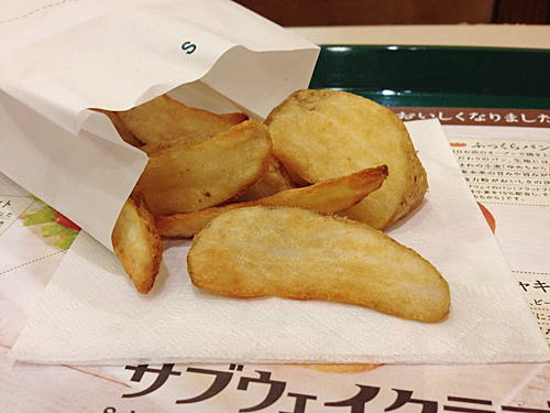 サブウェイ　フライドポテト