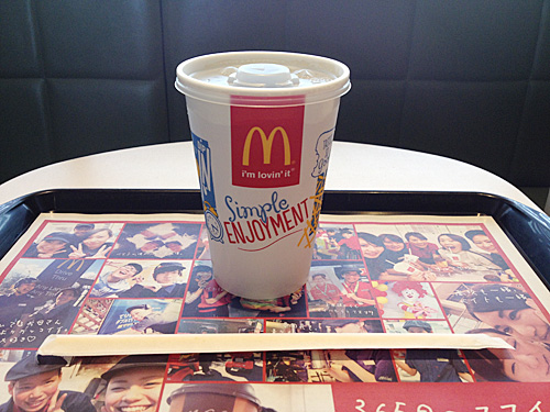 マクドナルド　コーラ
