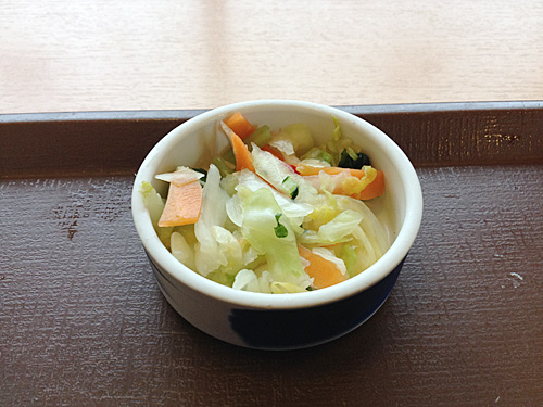 すき家　おしんこ