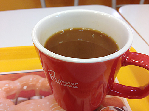 ミスタードーナツ　ブレンドコーヒー