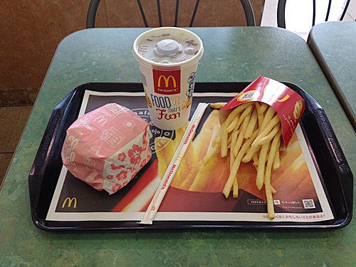 マクドナルド　ロコモコバーガー