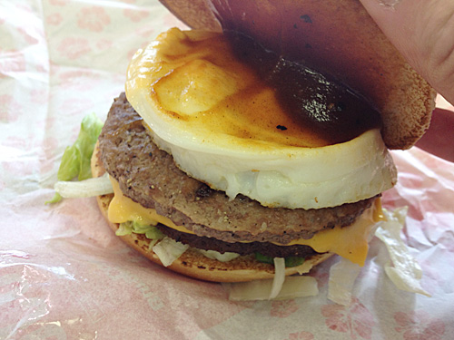 ロコモコバーガーの中身