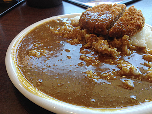 CoCo壱番屋　メンチカツカレー　アップ