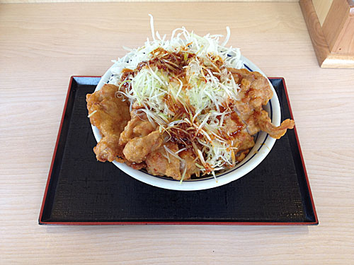 かつや　甘辛から揚げ丼
