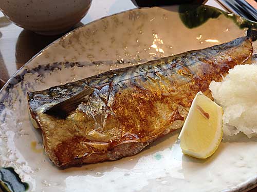 サバの塩焼
