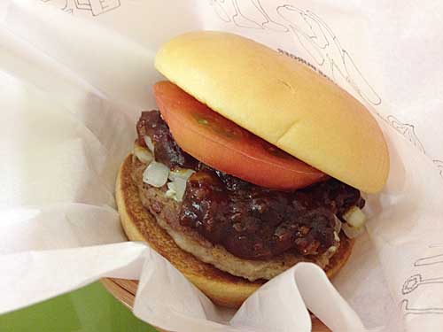 バーベキューモスバーガー