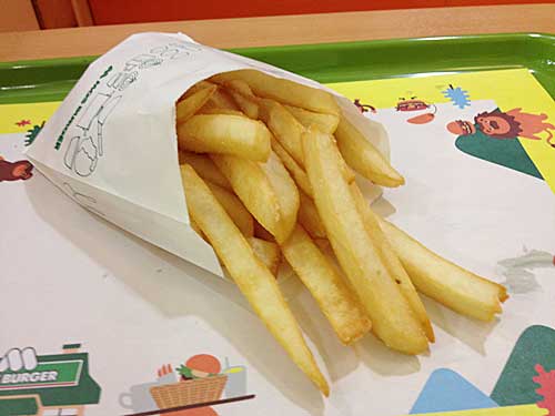 モスバーガー　フライドポテト