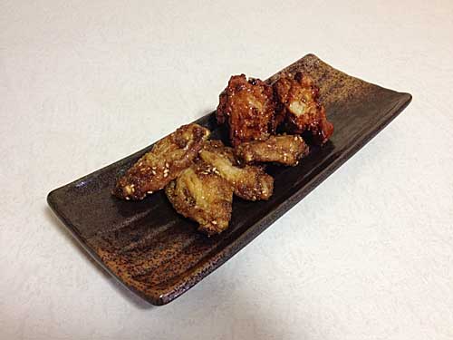 手羽先と鶏ごぼう