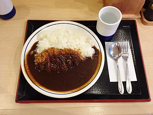 かつや　カツカレー（梅）