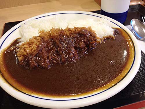 かつや　カツカレー（梅）　アップ