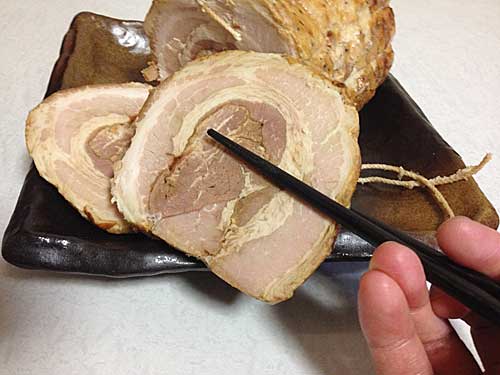 でっかいチャーシュー　実食