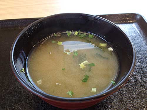 吉野家　みそ汁